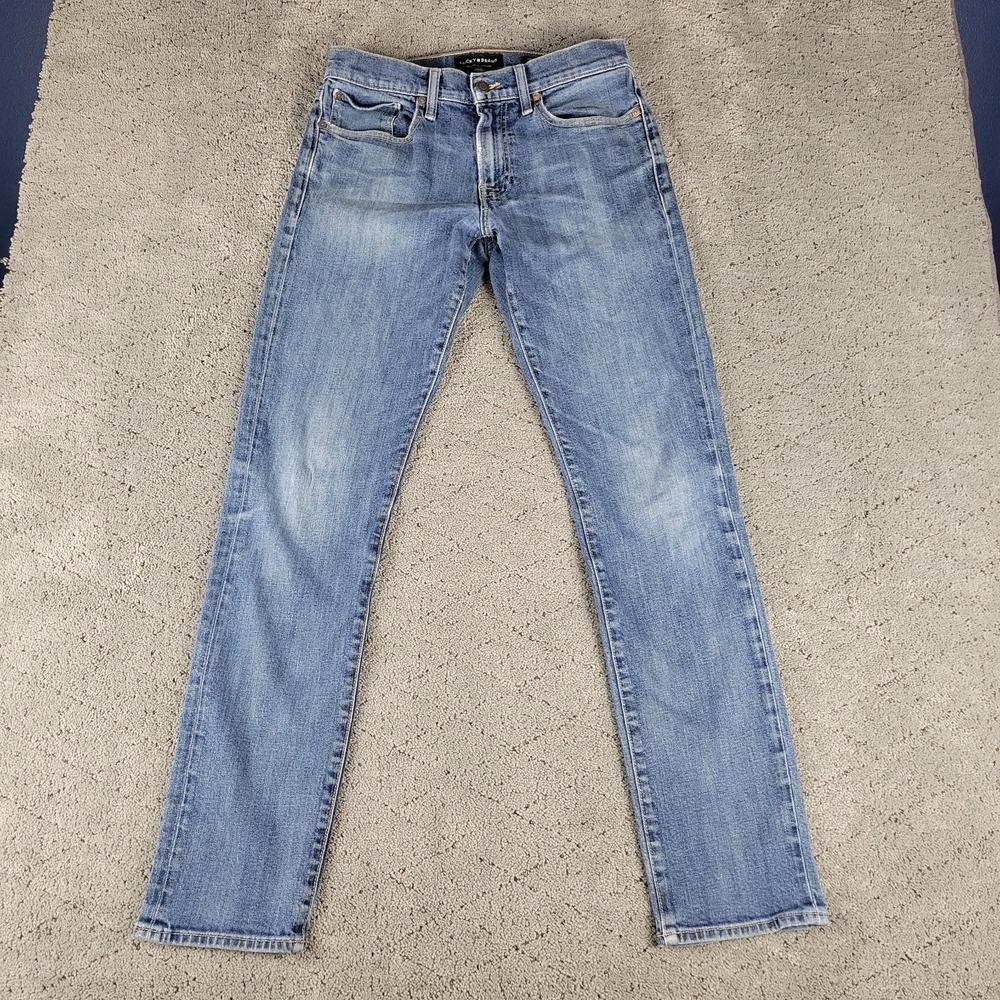Lucky Jeans Mens 30x32 Blue Heritage 121 Slim Straight Leg Low Rise Stretch‎